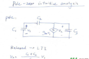 三电容电路零极点分析 - 基本π网络之三电容电路和零极点分析