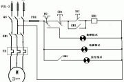 三相异步电动机启动控制线路图（带故障指示灯）