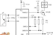 温控电路中的智能温度控制器MAX6641电路图