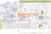 小灵通朗讯PS12型手机排线电路原理图