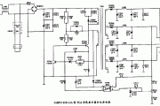 SAMPO KDS-14A型VGA彩色显示器的电源电路图