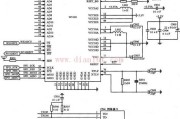 W5100与STM32F103接口电路原理图