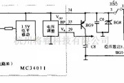 综合电路中的MC34011稳压电路图