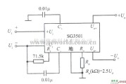 电源电路中的SG3501构成的可变双极性稳压电源