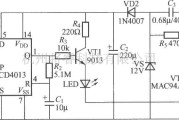 灯光控制中的采用数字电路的触摸式延迟灯电路(1)