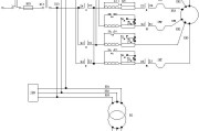 双速电梯电气原理图及PLC安装接线图绘制