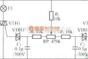 灯光控制中的晶闸管双色调光器的电路(2)