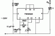 由TWH9205型集成电路组成的自动温控电路a
