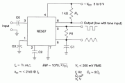 典型NE567音调译码电路