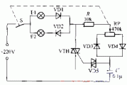 晶闸管双色调光灯电路（1）