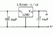 LT108构成的负电压输出电路图
