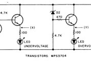 低压/过压指示器电路
