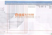 综合电路中的西门子8088型手机排线电路原理图