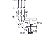 三相异步电动机电磁抱闸断电制动控制电路