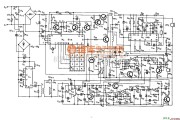 综合电路中的HA238(Ⅲ)P/TSD型电话机电路图