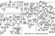COMPAQ 460/461型VGA多频彩色显示器的电源电路图