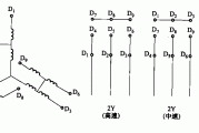 三速电动机定子绕组2Y-2Y-2Y接法