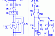 采用时间继电器的Y-△降压起动控制电路原理图解
