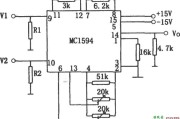 交流电压乘法器(MC1594)