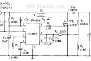 基于UC3852构成的校正前置调节器电路简化图