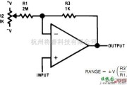综合电路中的偏移电压调整电压跟随电路图
