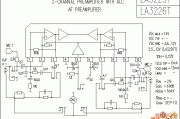 LA3225T-6T 音响IC电路图
