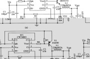 CW34063构成的降压型扩大输出电流的应用电路