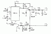 可调双极性降压型稳压电源电路图