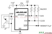 以MAX6642为基的MAXIM温度传感器电路