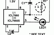 LED闪光器电路图