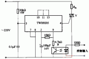 由TWH9205型集成电路组成的过零继电器电路