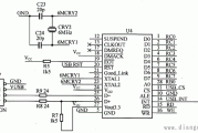 PDIUSBD12与PlCl6F877单片机的接口原理电路