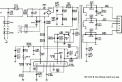 CTX-C146型EGA彩色显示器的电源电路图