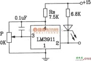温控电路中的由LM3911单片温度控制集成电路构成的双电源测温电路