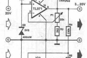 TL071对称电源电路