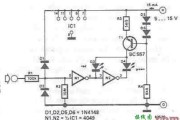 TTL和CMOS信号测试仪电路