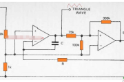 使用LF353构建的函数发生器电路
