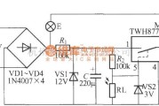灯光控制中的使用TWH8778的光控路灯电路(2)