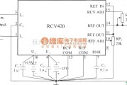 集成电流传感器、变送器中的精密电流／电压转换器RCV420的典型应用电路