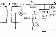 采用TWH8778构成的简易镍镉电池充电器电路图