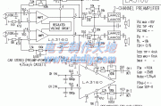 LA3160单电源前置放大器电路图