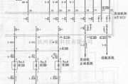 三菱中的北京帕杰罗越野车发动机电控系统（A/T）电路图二