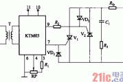 KTM03型用于控制两只反并联晶闸管的电路