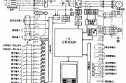 日本富士变频器接线图：主电路连接与控制端子连接
