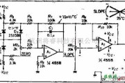 温控电路中的可产生±10MV/℃补偿电压的温度补偿发生电路图