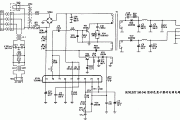 SUNLIHT SM-546型彩色显示器的电源电路图