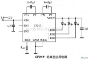 CP2131的典型应用电路
