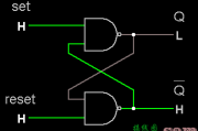 D 型触发器电路