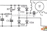 电动机中的单相电动机晶闸管电子无级调速电路图