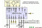 一款ZSSC3170汽车传感器信号调理电路图